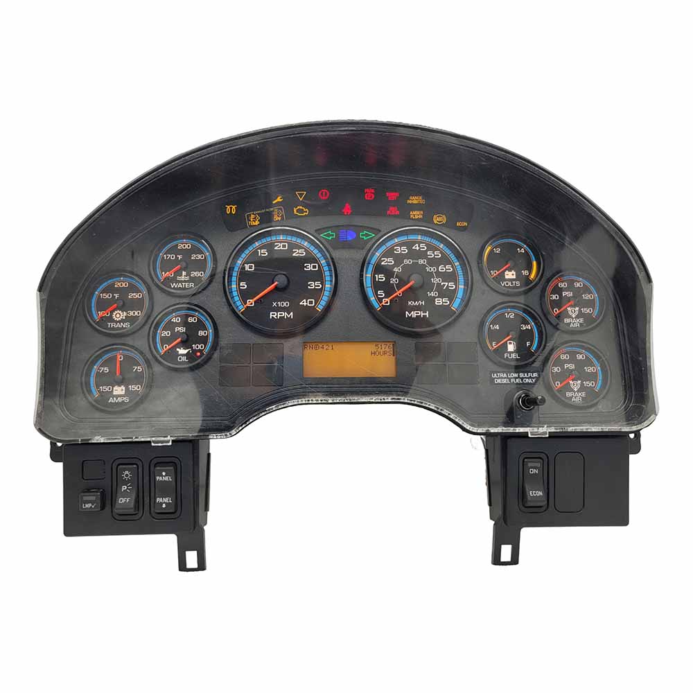 2009 INTERNATIONAL 4300 USED INSTRUMENT CLUSTER PART #3686319C91 6J B20 157 front2009 INTERNATIONAL 4300 Instrument Cluster