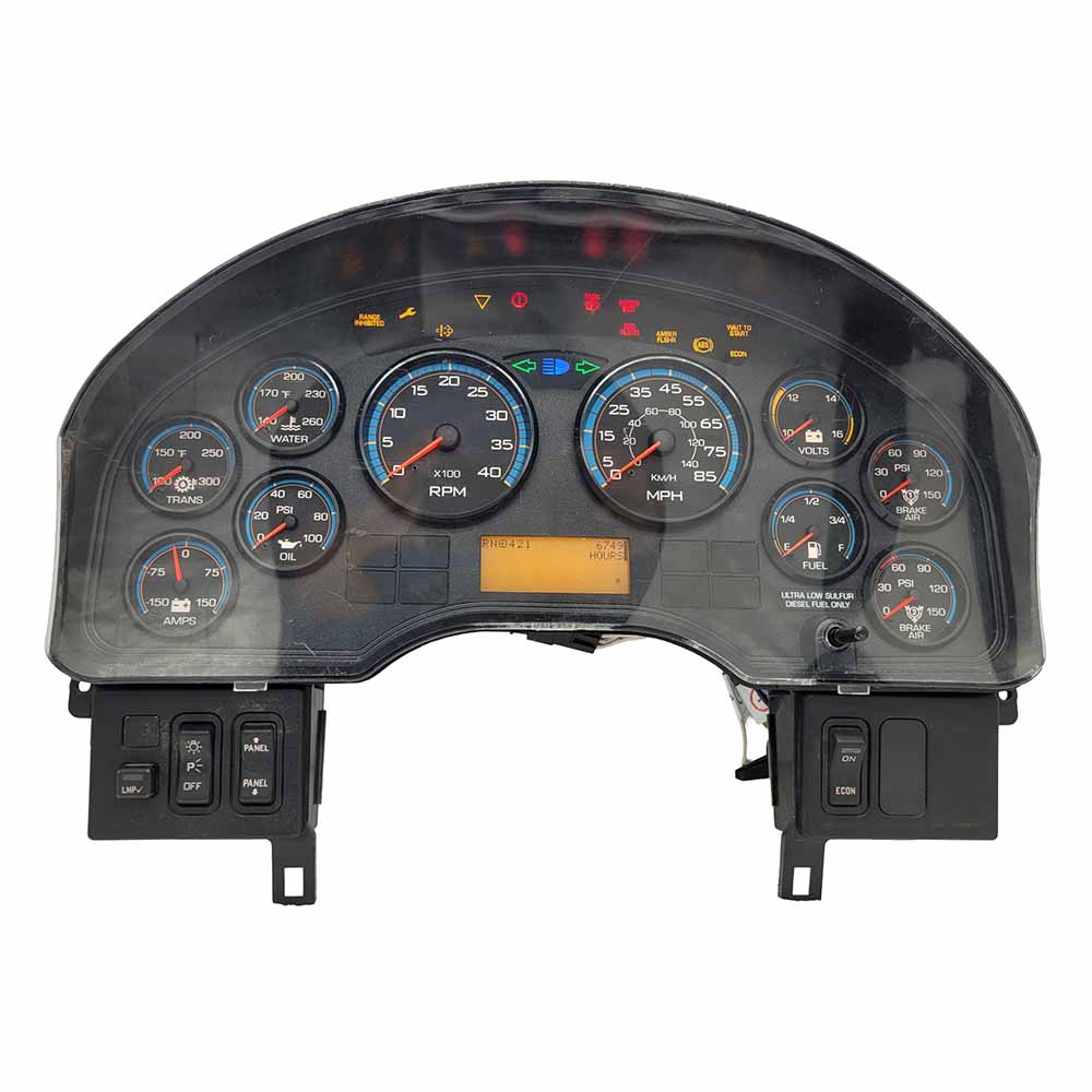 2012 INTERNATIONAL 4300 USED INSTRUMENT CLUSTER PART #3803476F94 6J B21 159 front2012 INTERNATIONAL 4300 Instrument Cluster