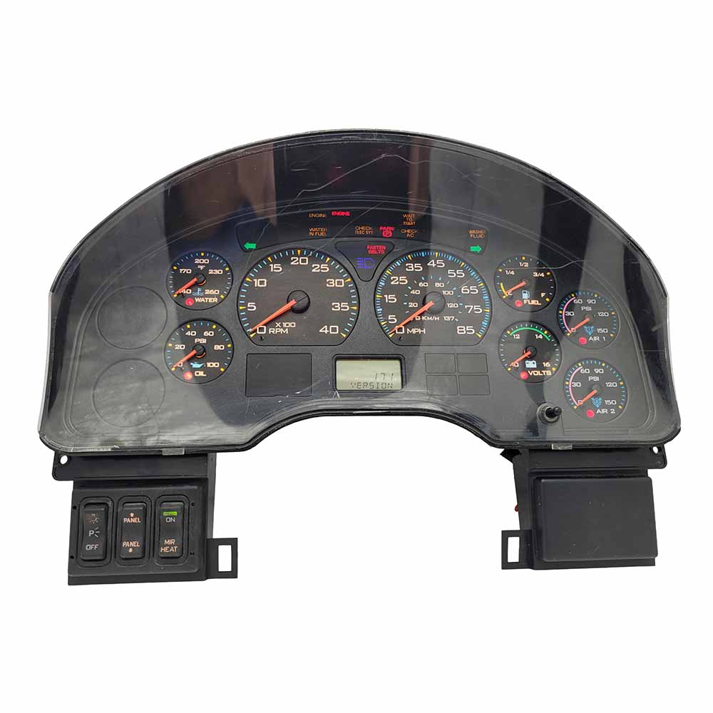 2006 INTERNATIONAL 4300 USED INSTRUMENT CLUSTER PART #3604598C91 6J B21 162 front2006 INTERNATIONAL 4300 Instrument Cluster