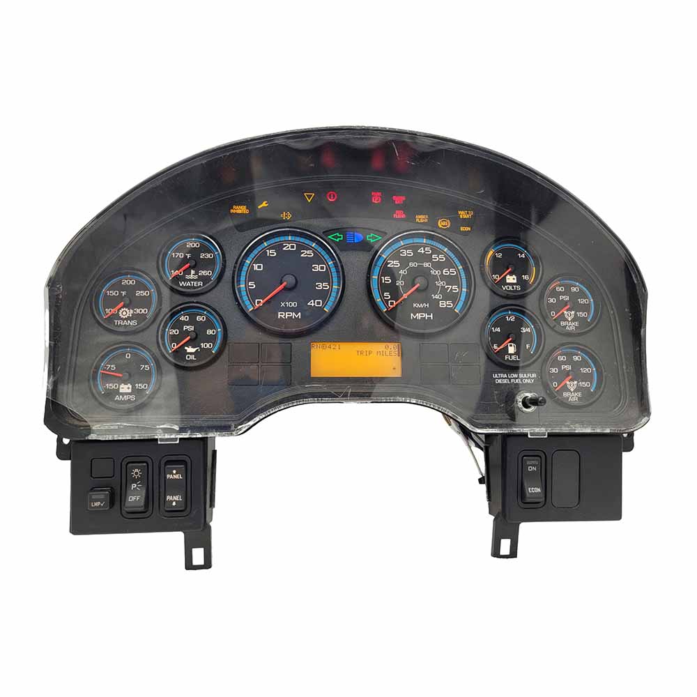 2012 INTERNATIONAL 4300 USED INSTRUMENT CLUSTER PART #3803476F94 6J B22 166 front2012 INTERNATIONAL 4300 Instrument Cluster