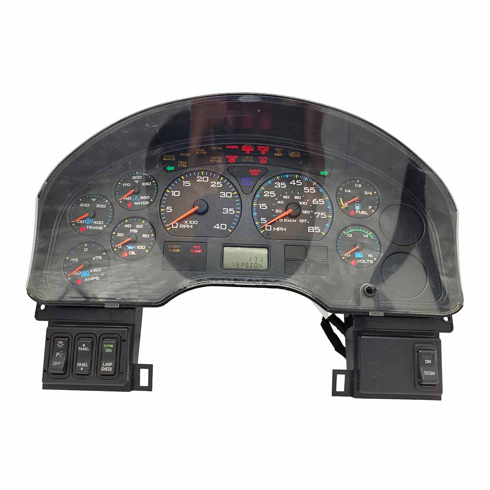2008 INTERNATIONAL 4700 USED INSTRUMENT CLUSTER PART #3587198F94 6J B22 168 front2008 INTERNATIONAL 4300 Instrument Cluster