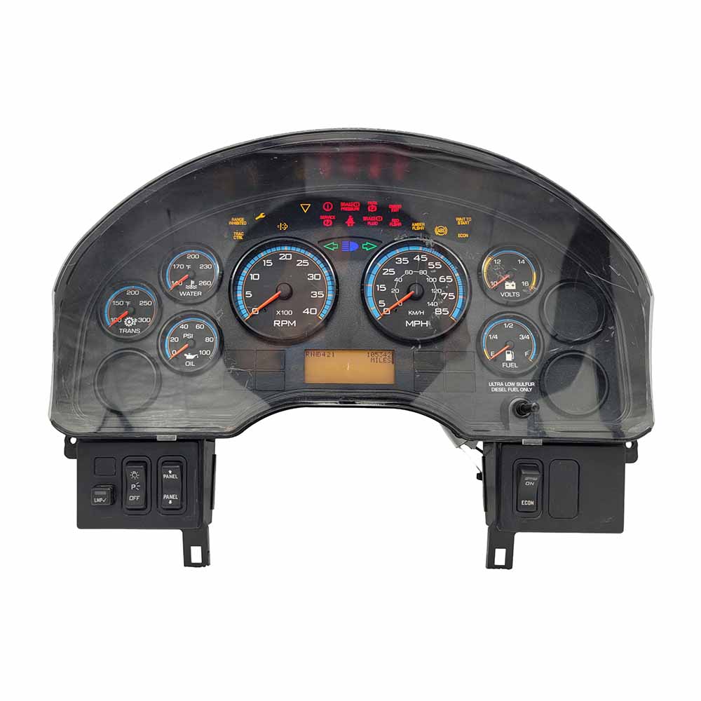 2014 INTERNATIONAL VT365 USED INSTRUMENT CLUSTER PART #3803476F95 6J B23 174 front2014 INTERNATIONAL VT365 Instrument Cluster