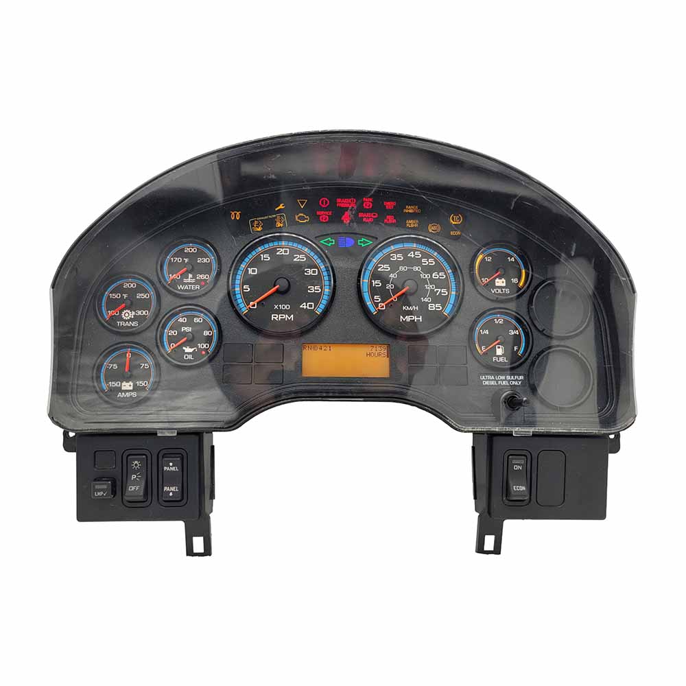 2012 INTERNATIONAL PB105 USED INSTRUMENT CLUSTER PART #3868859C91 6J B24 185 front2012 INTERNATIONAL PB105 Instrument Cluster