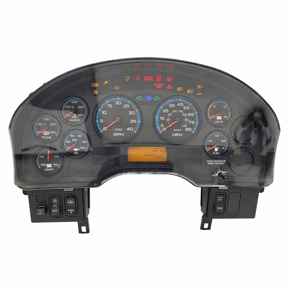 2012 INTERNATIONAL 4300 USED INSTRUMENT CLUSTER PART #3803476F94 6J B24 186 front2012 INTERNATIONAL 4300 Instrument Cluster