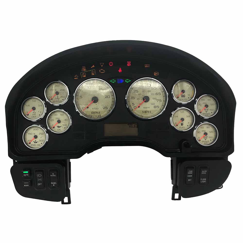 2016 INTERNATIONAL PROSTAR USED INSTRUMENT CLUSTER PART #6112194C94 6J B25 192 front2016 INTERNATIONAL PROSTAR Instrument Cluster