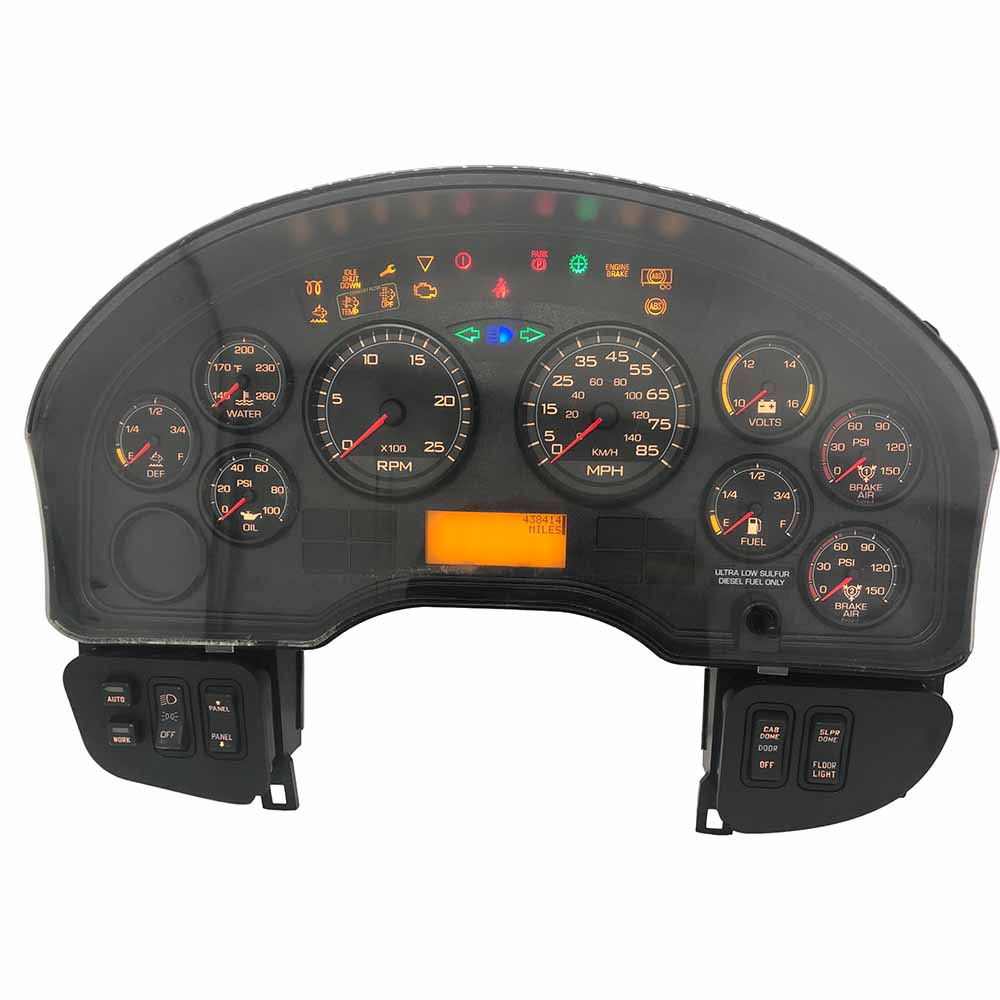 2015 INTERNATIONAL PROSTAR USED INSTRUMENT CLUSTER PART #6112194C94 6J B25 194 front2015 INTERNATIONAL PROSTAR Instrument Cluster