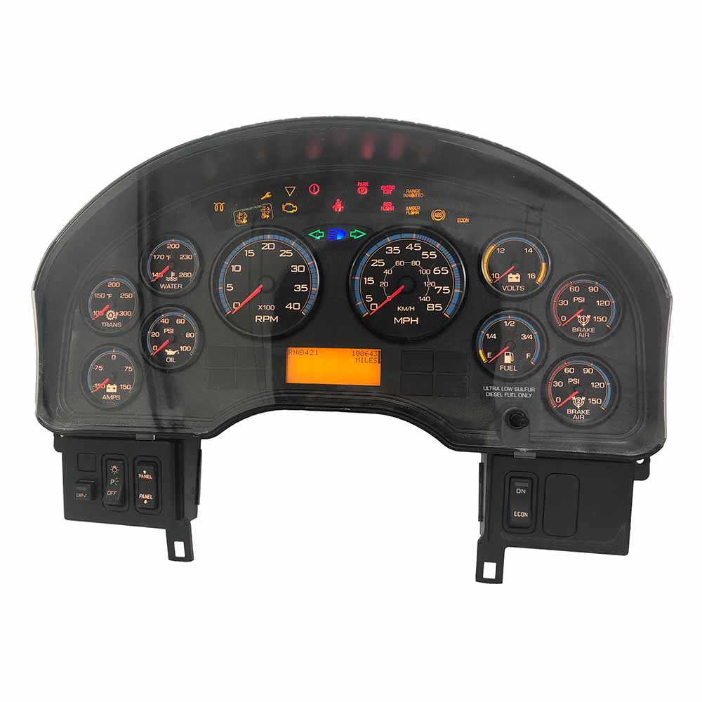 2010-2022 INTERNATIONAL PB105 USED INSTRUMENT CLUSTER PART #3868859C92 6J B25 196 front2010 2022 INTERNATIONAL PB105 Instrument Cluster