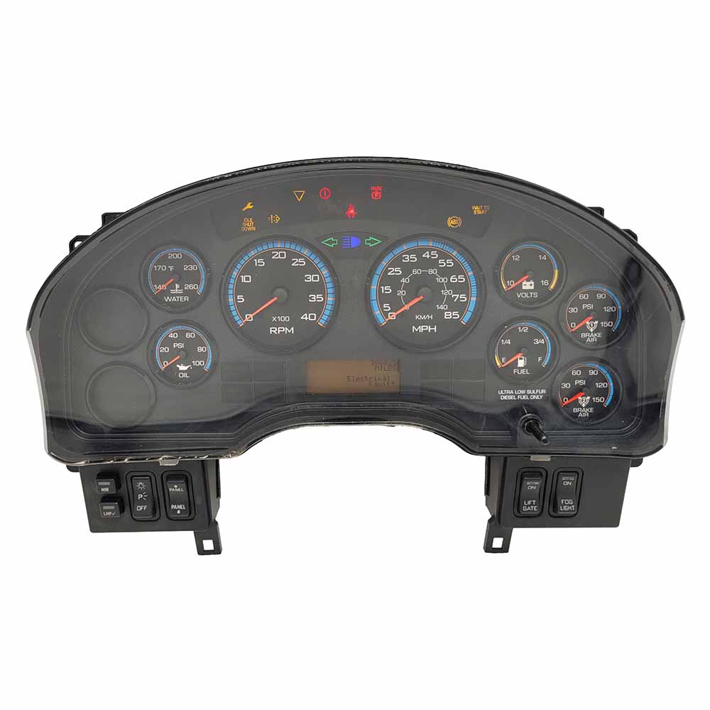 2010 INTERNATIONAL 4400 USED INSTRUMENT CLUSTER PART #3626975F96 6J B25 197 front2010 INTERNATIONAL 4400 Instrument Cluster