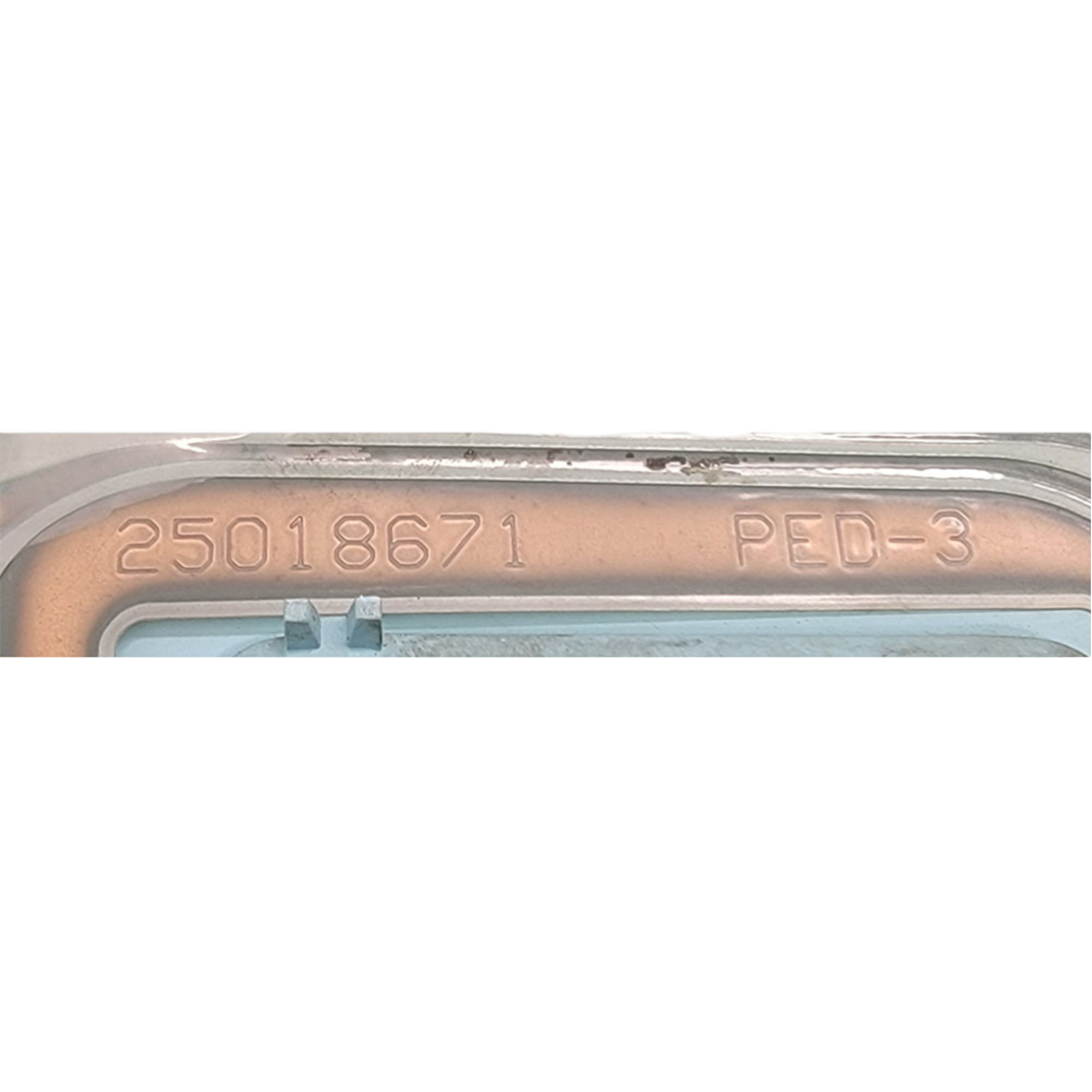 1981 CADILLAC EL DORADO/SEVILLE USED INSTRUMENT CLUSTER PART #25018671