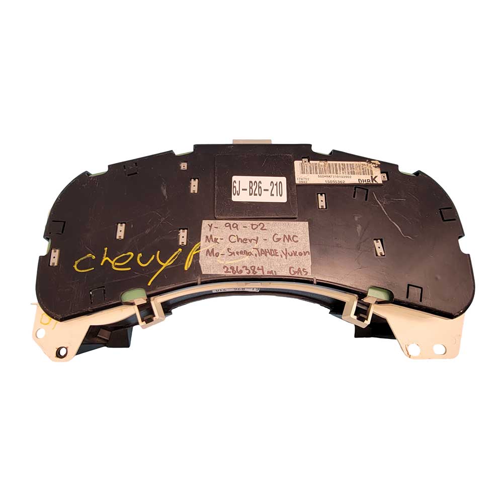 1999-2002 CHEVY SILVERADO SIERRA USED INSTRUMENT CLUSTER PART #15055362