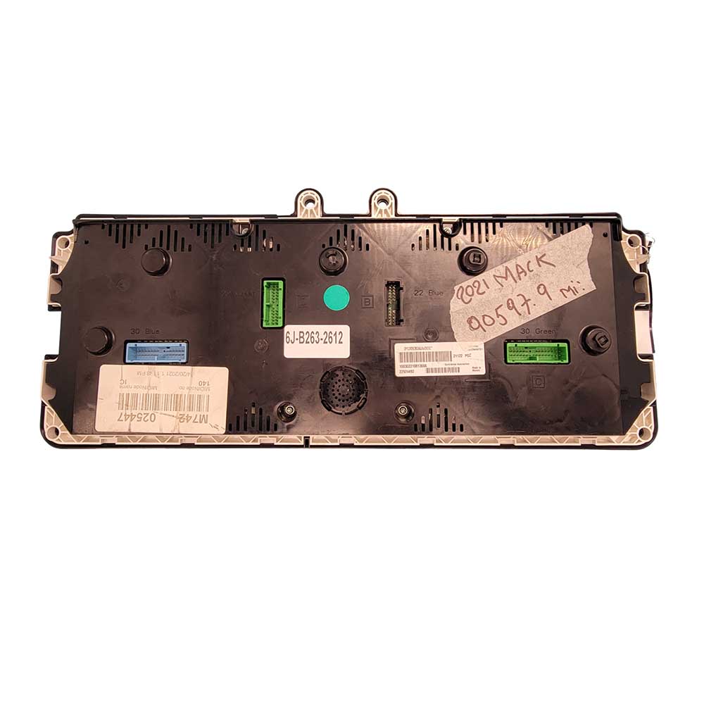 2018 MACK ANTHEM USED INSTRUMENT CLUSTER PART #22924492