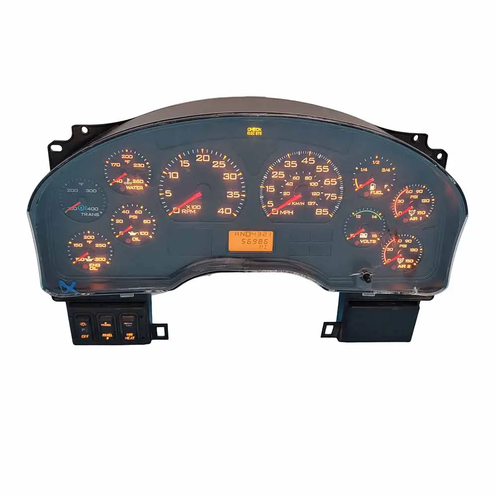 2003 INTERNATIONAL 7400 USED INSTRUMENT CLUSTER P #3576990C93 6J B266 2633 front2003 International 7400 Instrument Cluster 1