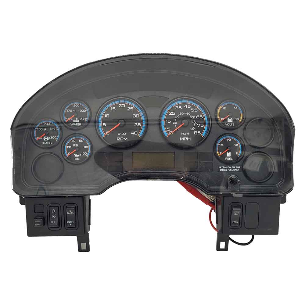 2010-2016 INTERNATIONAL PB105 USED INSTRUMENT CLUSTER PART #3803476F95 6J B3 15 front2010 2016 International PB105 Instrument Cluster
