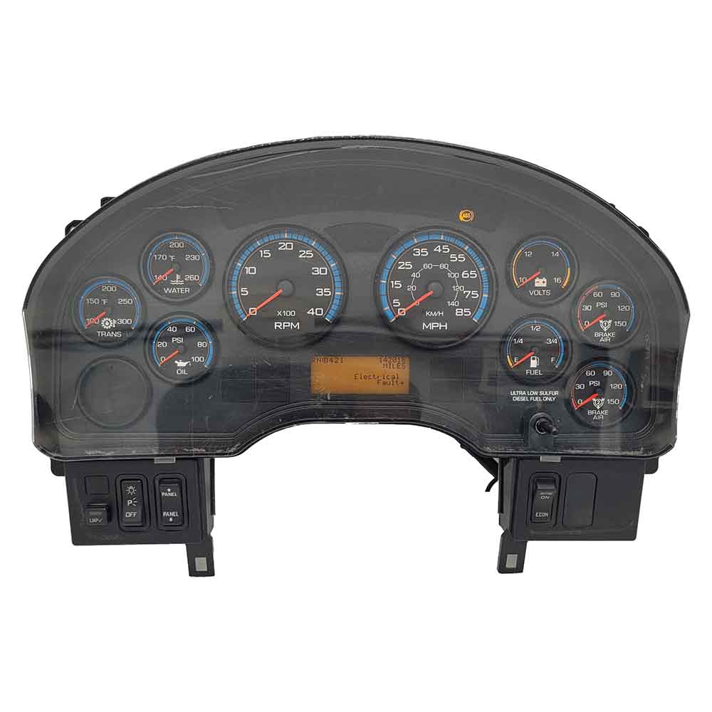 2010-2016 INTERNATIONAL 4300 USED INSTRUMENT CLUSTER PART #3803476F94 6J B3 21 front2010 2016 INTERNATIONAL 4300 Instrument Cluster