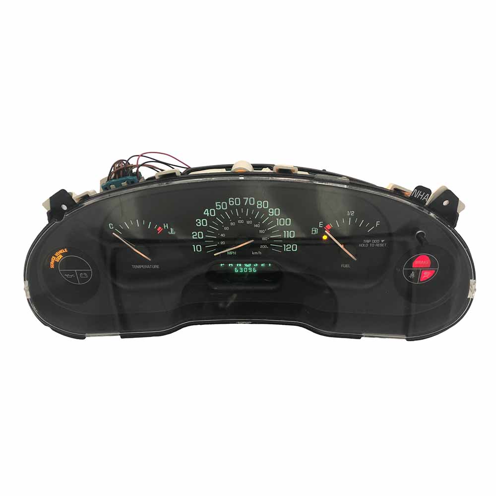 2003-2004 BUICK CENTURY USED INSTRUMENT CLUSTER PART #10331622 6J B30 275 front2003 2004 BUICK CENTURY Instrument Cluster