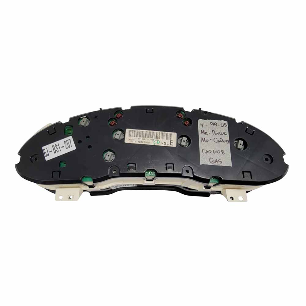 1999-2005 BUICK CENTURY USED INSTRUMENT CLUSTER PART #10328925