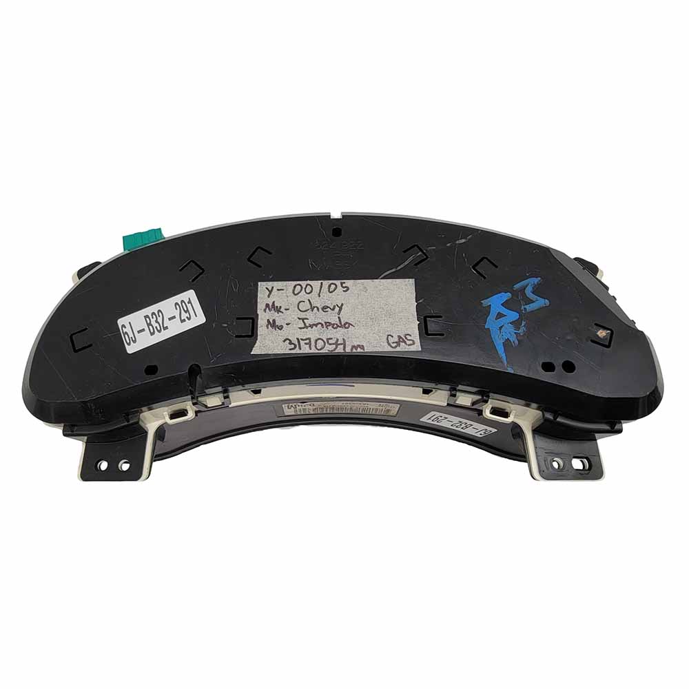 2000-2005 CHEVY IMPALA USED INSTRUMENT CLUSTER PART #10306207