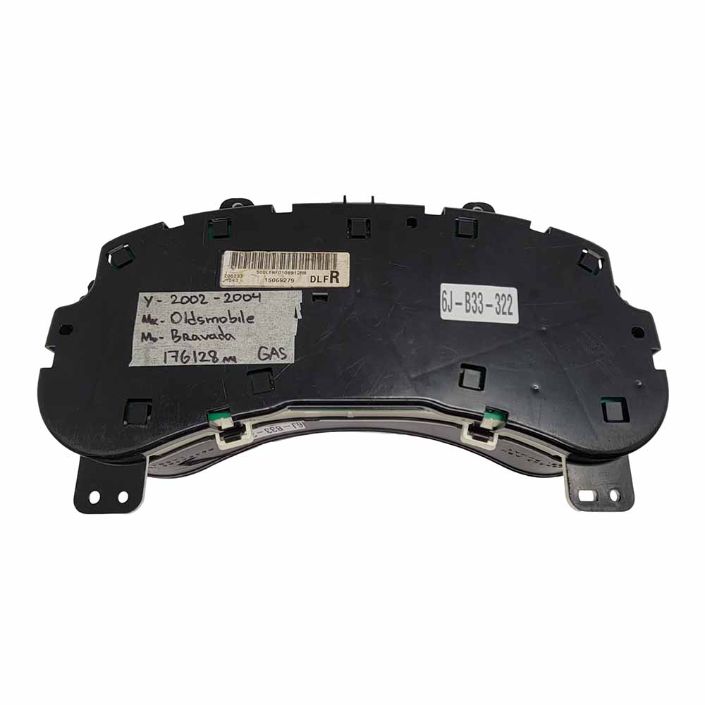 2002-2004 OLDSMOBILE BRAVADA USED INSTRUMENT CLUSTER PART #15069279