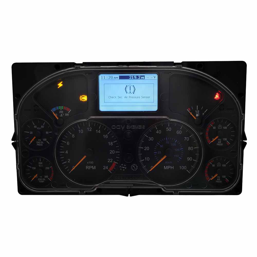 2008 MACK USED INSTRUMENT CLUSTER PART #20402570 6J B34 328 front2year Mack model Instrument Cluster 2