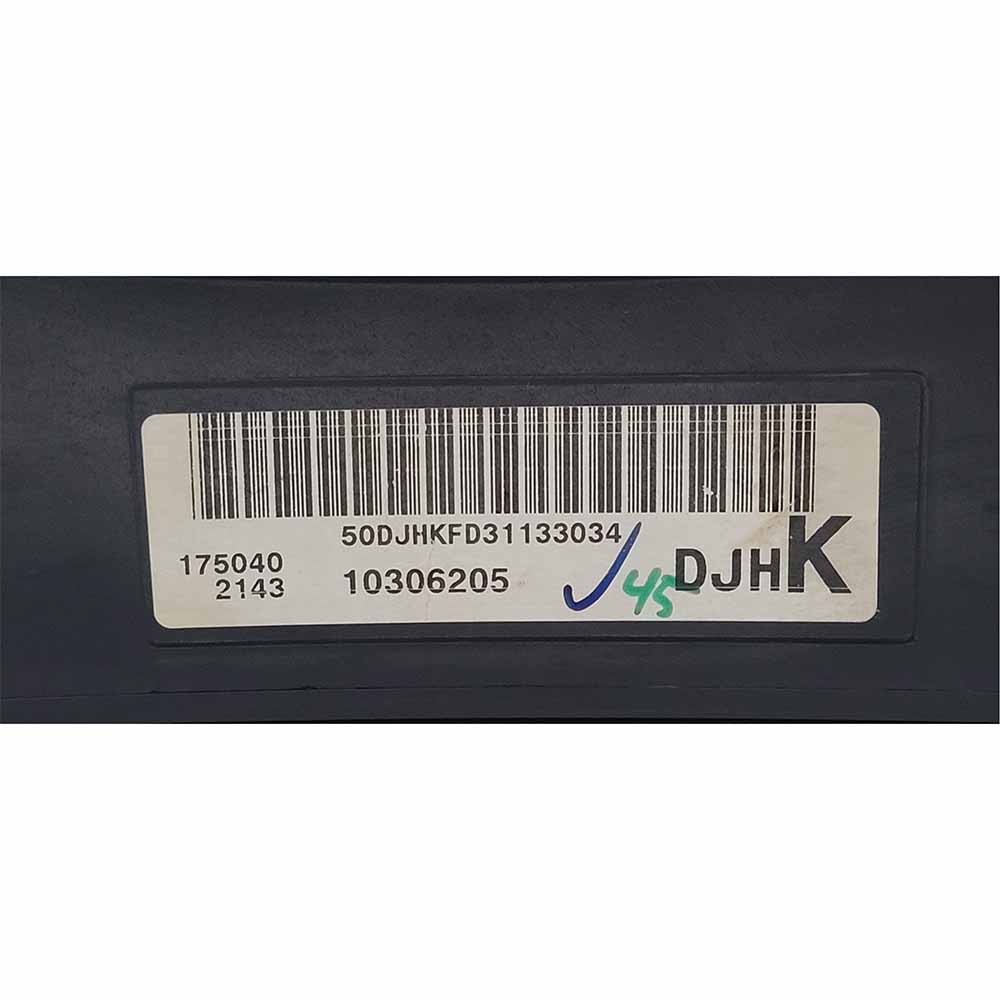 2002-2005 CHEVY IMPALA USED INSTRUMENT CLUSTER PART #10306205