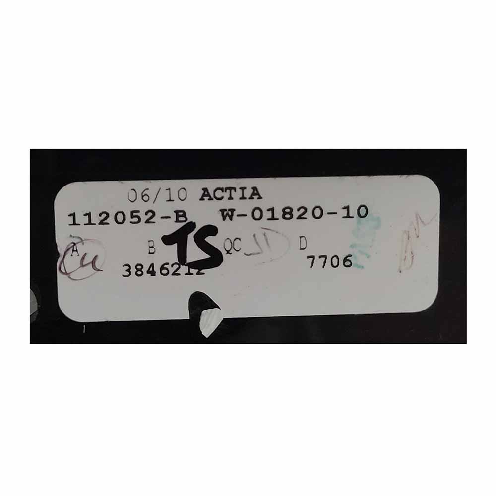 OSHKOSH MRAP ACTIA USED INSTRUMENT CLUSTER PART #112052-B