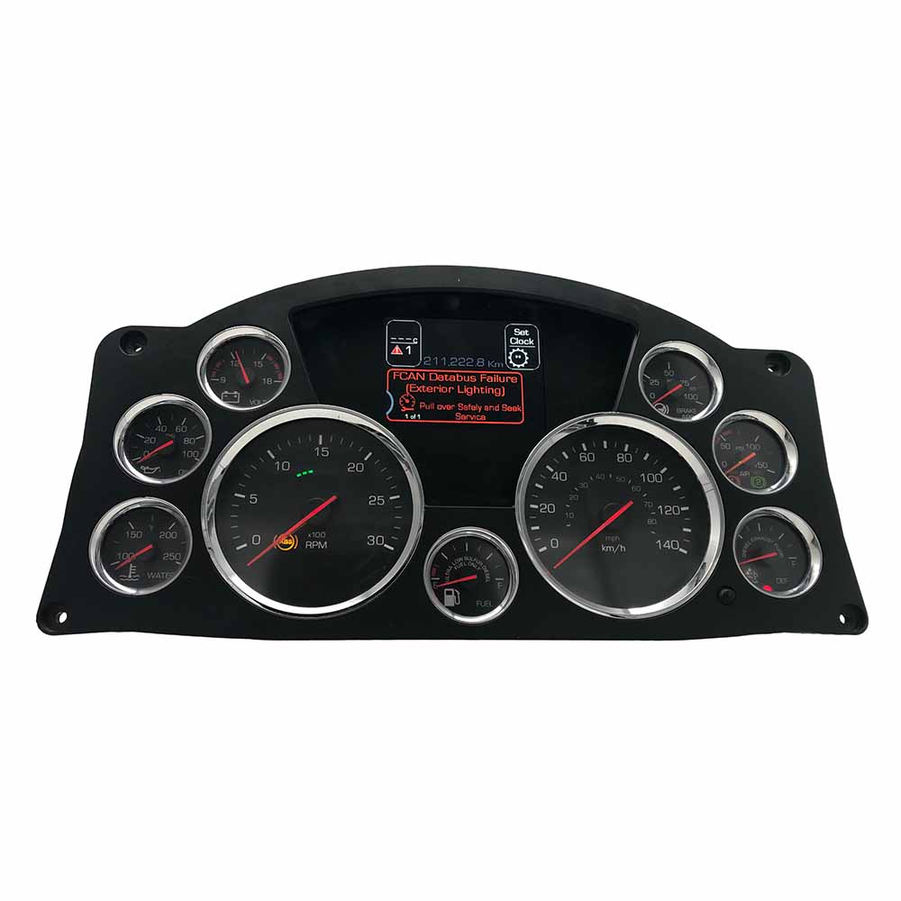 2015 KENWORTH T680 USED INSTRUMENT CLUSTER PART #Q43113331109 6J B36 358 front2015 Kenworth T680 Instrument Cluster