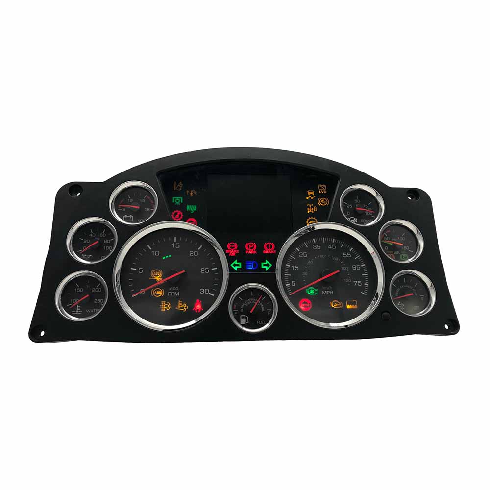 2012-2018 KENWORTH T680 USED INSTRUMENT CLUSTER PART #Q43113331110 6J B36 364 front2012 2018 Kenwoth T680 Instrument Cluster