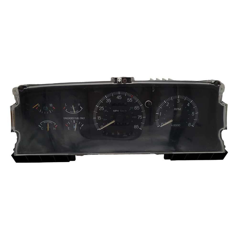 1987-1991 FORD F150 F250 F350 USED INSTRUMENT CLUSTER PART #E8TF 10894-BB 6J B38 390 front1987 1991 Ford F150 F250 F350 Instrument Cluster