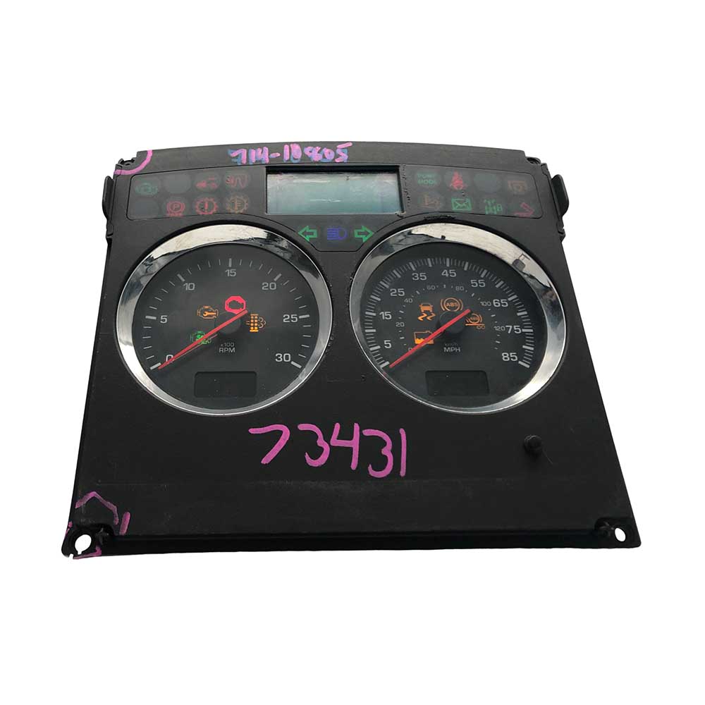 2010-2012 KENWORTH T660 USED INSTRUMENT CLUSTER PART #Q43113311103 6J B38 391 front2010 2012 Kenworth T660 Instrument Cluster