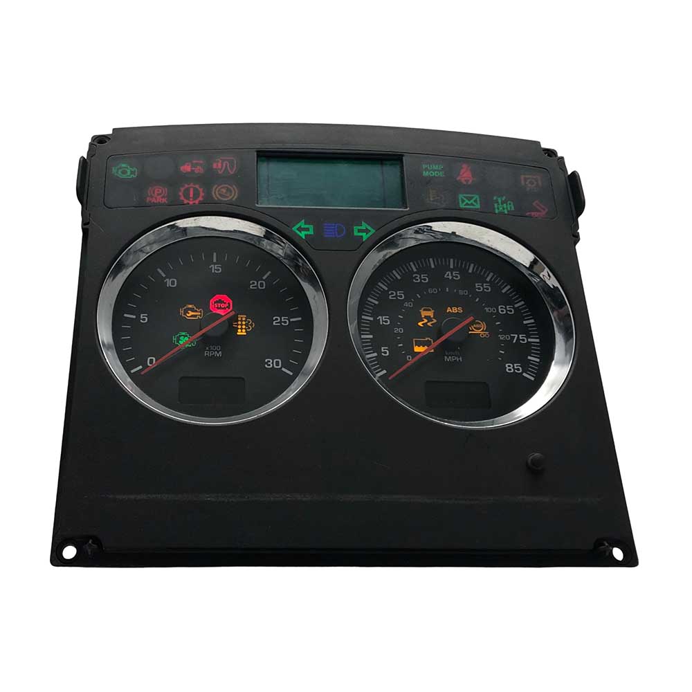 2014 KENWORTH T660 USED INSTRUMENT CLUSTER PART #Q43111612105 6J B38 393 front2014 Kenworth Instrument Cluster