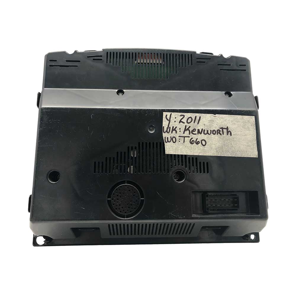 2011 KENWORTH T660 USED INSTRUMENT CLUSTER PART #Q43111611103