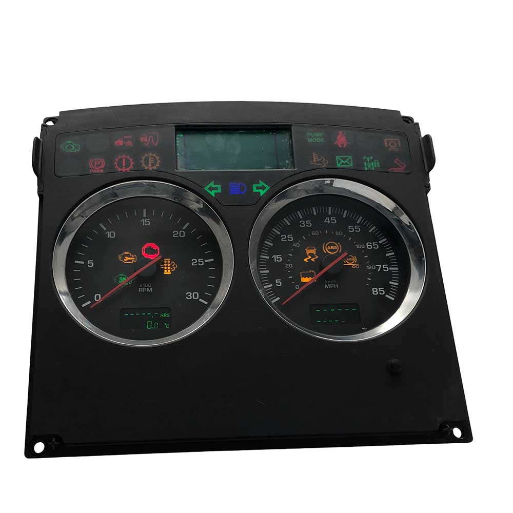 2012-2018 KENWORTH T660 USED INSTRUMENT CLUSTER PART #Q43111611103 6J B38 400 front2012 2018 Kenworth T660 Instrument Cluster