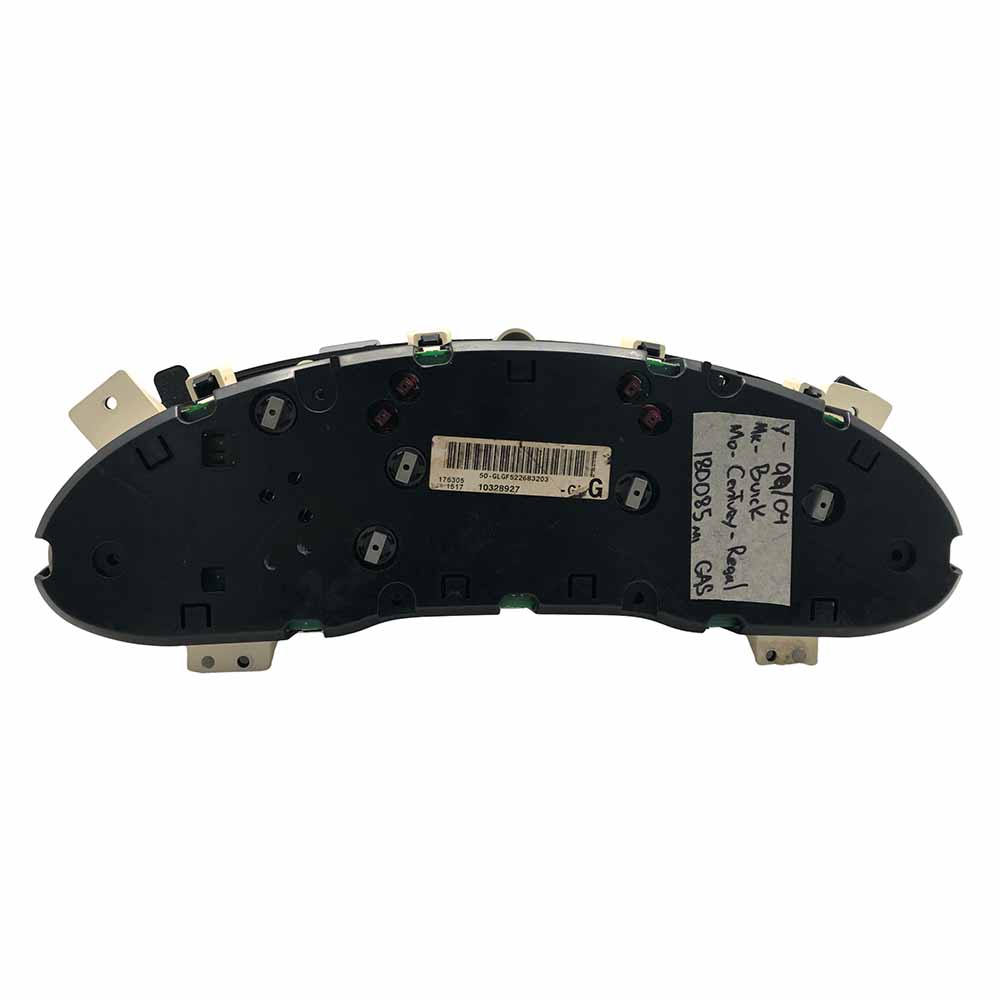 1999-2004 BUICK CENTURY USED INSTRUMENT CLUSTER PART #10328927