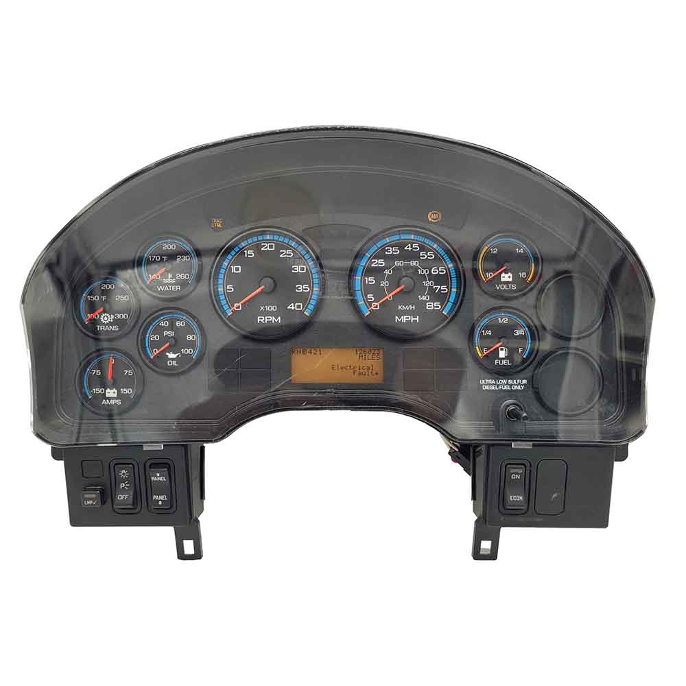 2010-2016 INTERNATIONAL 4300 USED INSTRUMENT CLUSTER PART #3803476F94 6J B4 22 front2010 2016 INTERNATIONAL 4300 Instrument Cluster