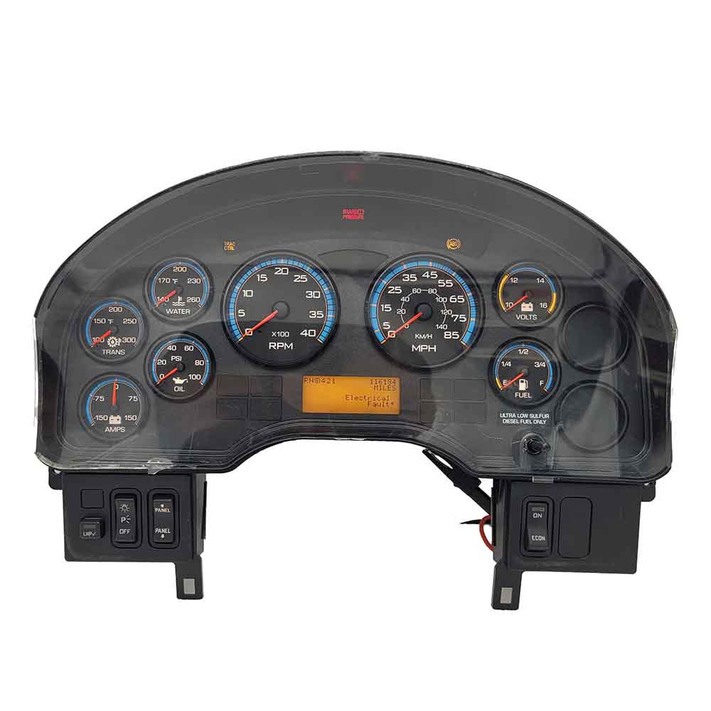 2010-2016 INTERNATIONAL PB105 USED INSTRUMENT CLUSTER PART #3803476F95 6J B4 23 front2010 2016 INTERNATIONAL PB105 Instrument Cluster