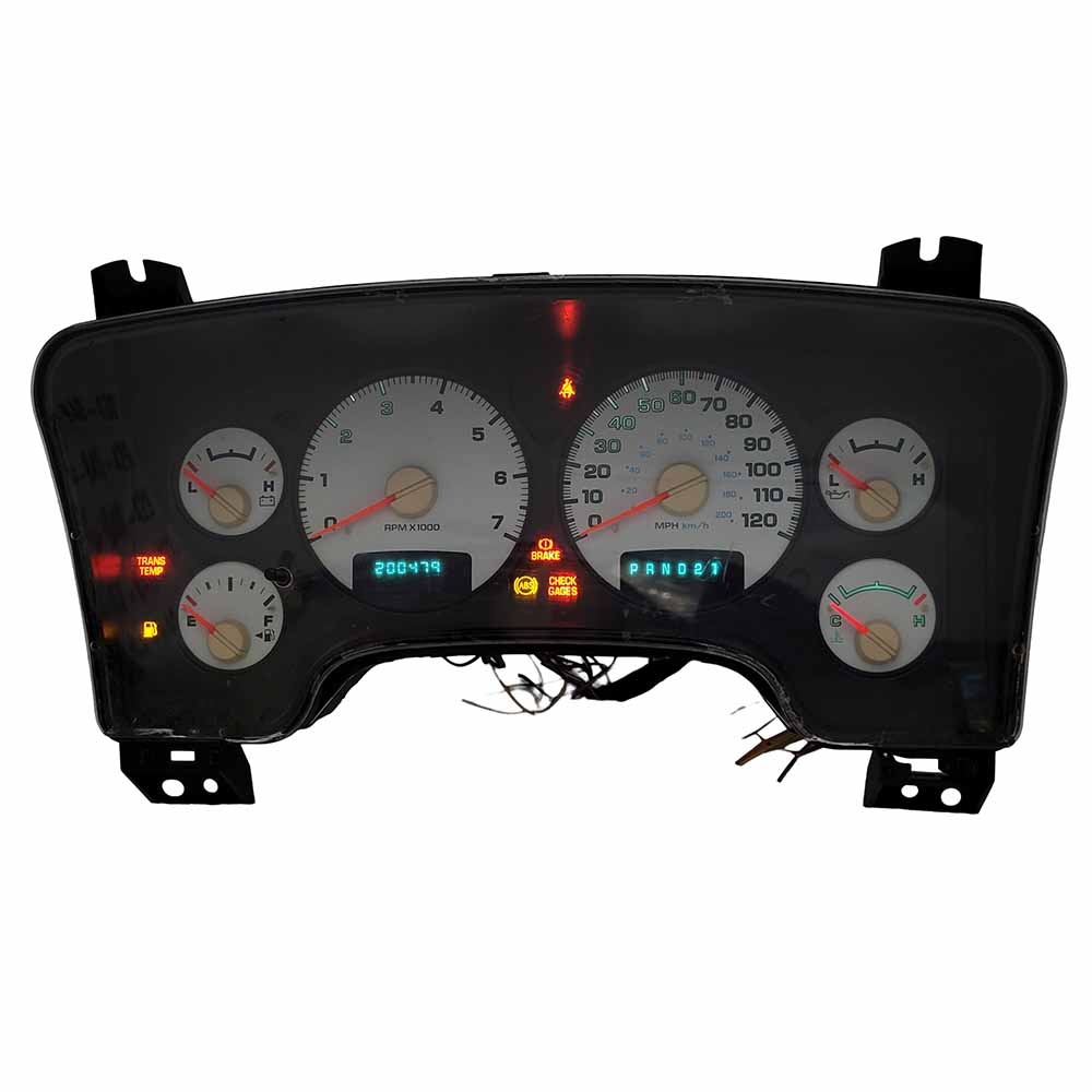 2004-2005 DODGE RAM 1500 USED INSTRUMENT CLUSTER PART #P56051101AE 6J B40 428 front2004 2005 Dodge RAM 1500 Instrument Cluster