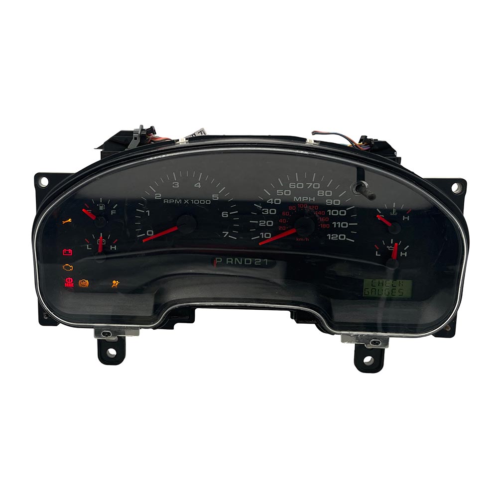 2006 FORD F150 USED INSTRUMENT CLUSTER PART #VPL3F -10A855-BD 6J B41 447 front2006 Ford F150 Instrument Cluster