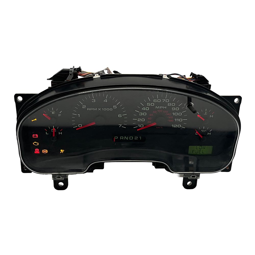 2008 FORD F150 USED INSTRUMENT CLUSTER PART #VPL3F -10A855-BC 6J B41 449 front2008 Ford F150 Instrument Cluster