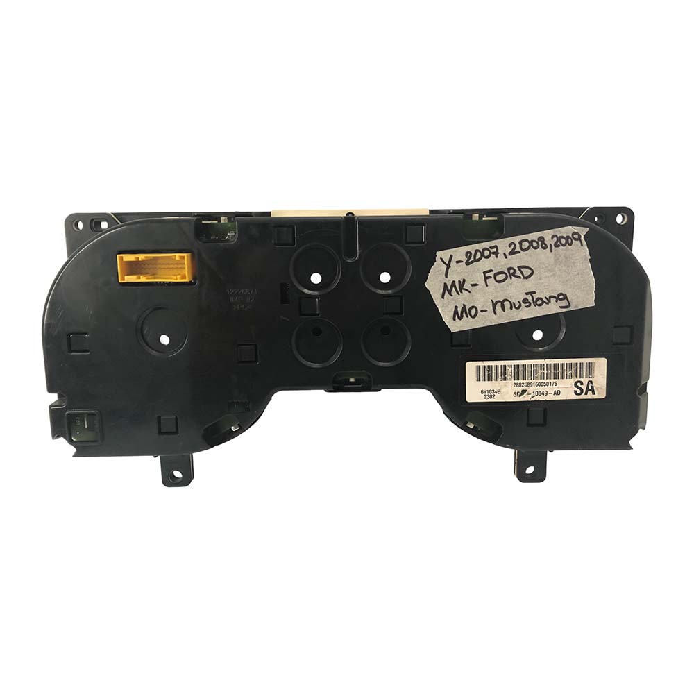 2007-2009 FORD MUSTANG USED INSTRUMENT CLUSTER PART #6R33-10849-AD