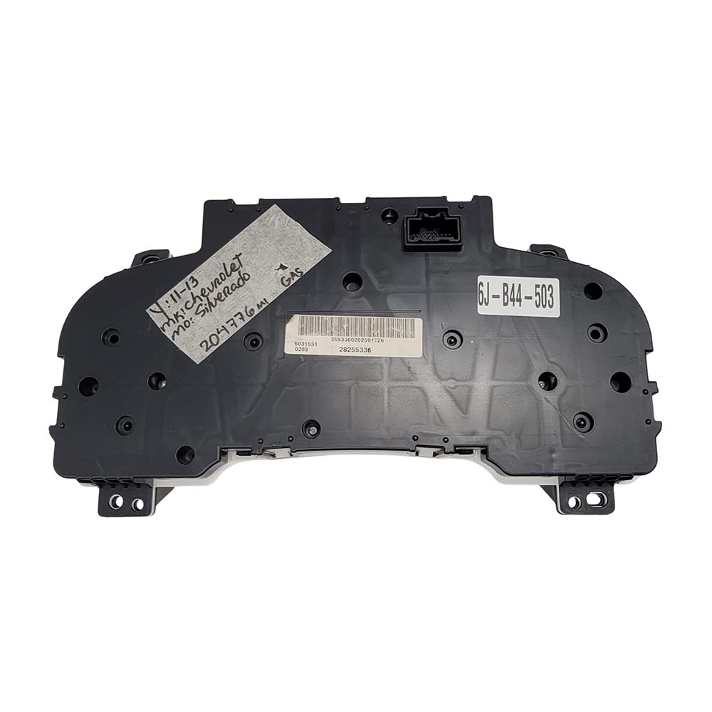 2011-2013 CHEVY SILVERADO USED INSTRUMENT CLUSTER PART #28255336