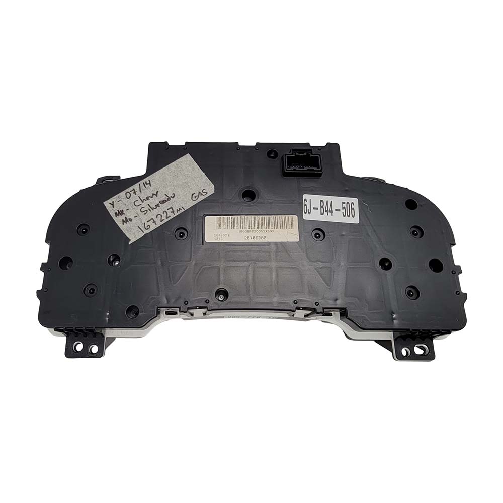 2007-2014 CHEVY SILVERADO USED INSTRUMENT CLUSTER PART #28186388