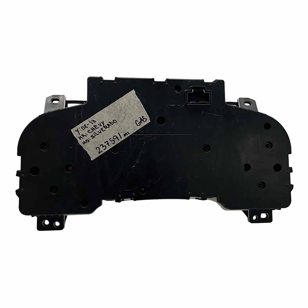 2008-2013 CHEVY SILVERADO USED INSTRUMENT CLUSTER PART #25933375
