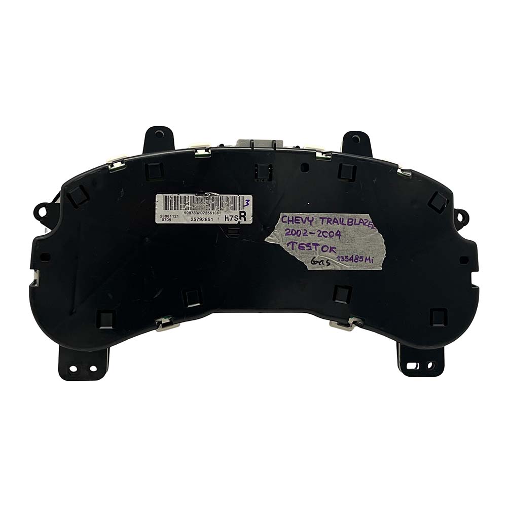 2002-2004 CHEVY TRAILBLAZER USED INSTRUMENT CLUSTER PART #25792851