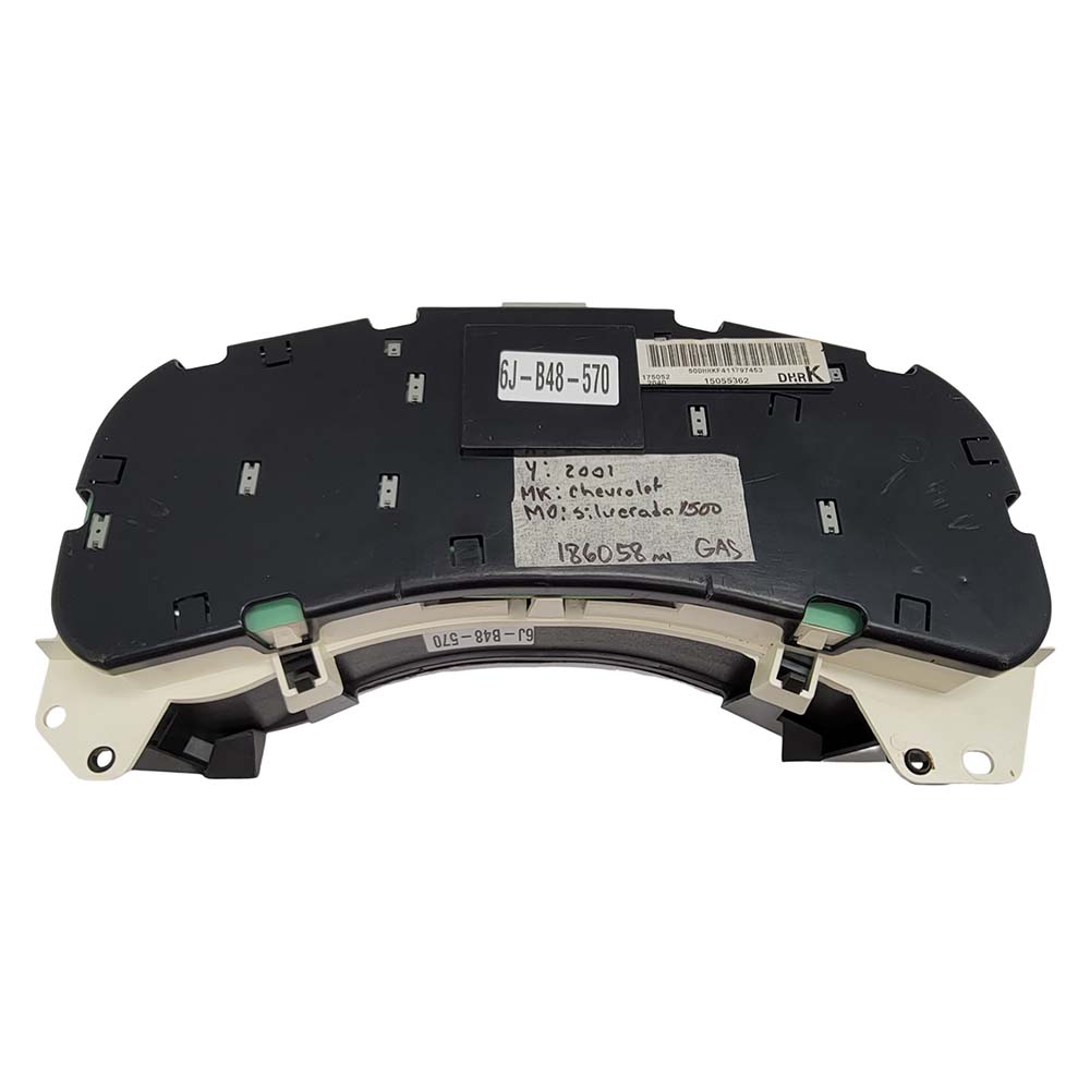 1999-2002 CHEVY SILVERADO 1500 USED INSTRUMENT CLUSTER PART #15055362