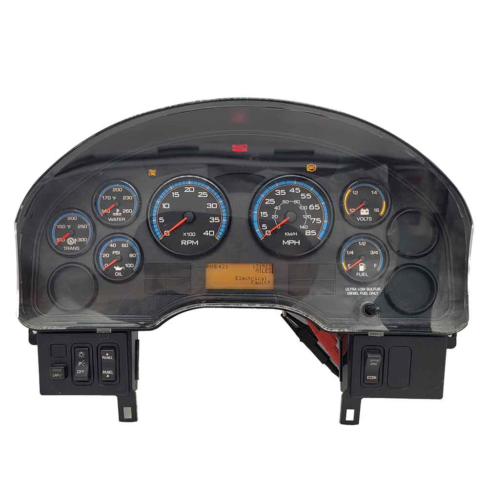 2010-2016 INTERNATIONAL 4300 USED INSTRUMENT CLUSTER PART #3803476F96 6J B5 29 front2010 2016 INTERNATIONAL 4300 Instrument Cluster