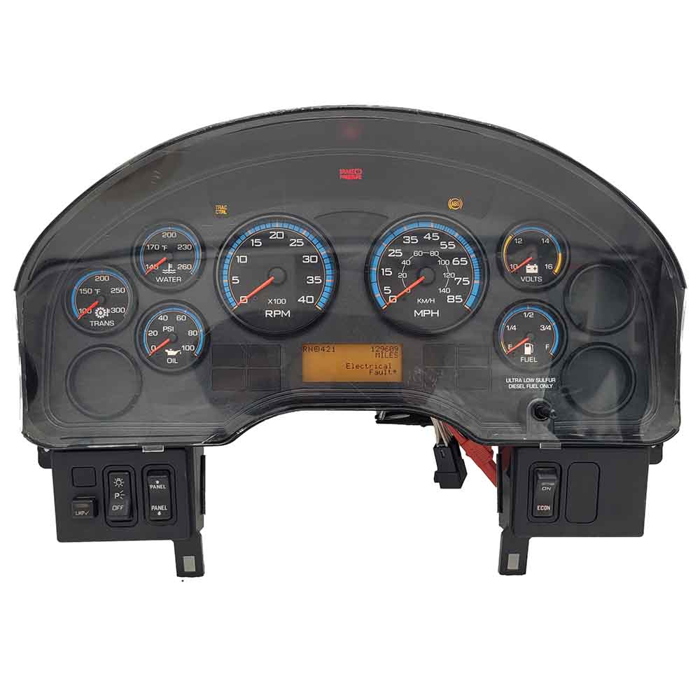 2010-2016 INTERNATIONAL 4300 USED INSTRUMENT CLUSTER PART #3803476F96 6J B5 30 front2010 2016 INTERNATIONAL 4300 Instrument Cluster