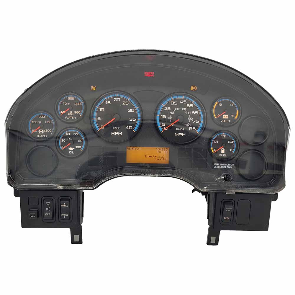 2010-2016 INTERNATIONAL PB105 USED INSTRUMENT CLUSTER PART #3803476F95 6J B5 31 front2010 2016 INTERNATIONAL PB105 Instrument Cluster