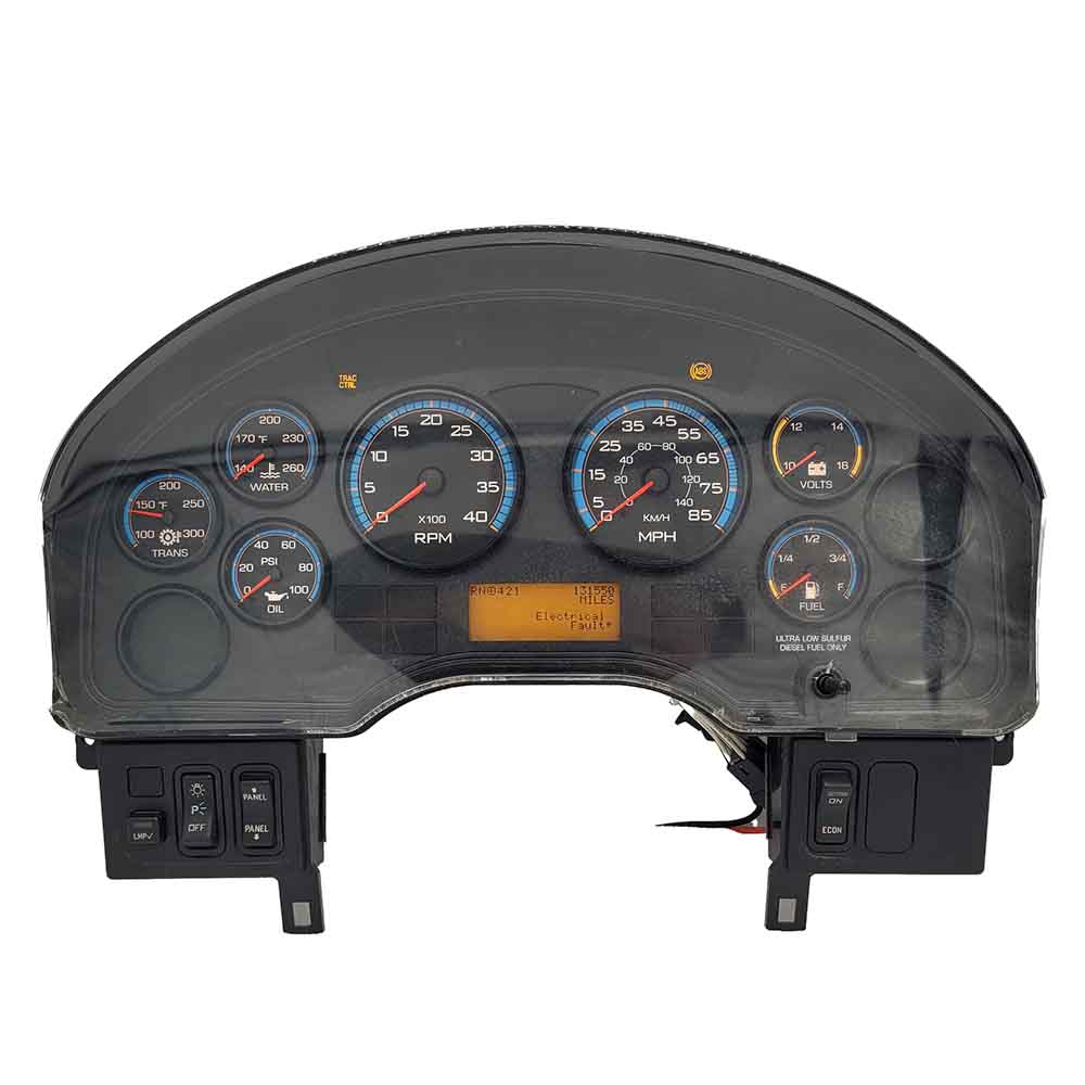 2010-2016 INTERNATIONAL PB105 USED INSTRUMENT CLUSTER PART #3803476F95 6J B5 32 front2010 2016 INTERNATIONAL PB105 Instrument Cluster