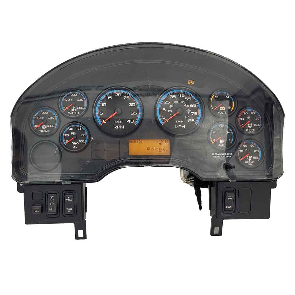 2010-2016 INTERNATIONAL PB105 USED INSTRUMENT CLUSTER PART #3803476F95 6J B5 33 front2010 2016 INTERNATIONAL PB105 Instrument Cluster