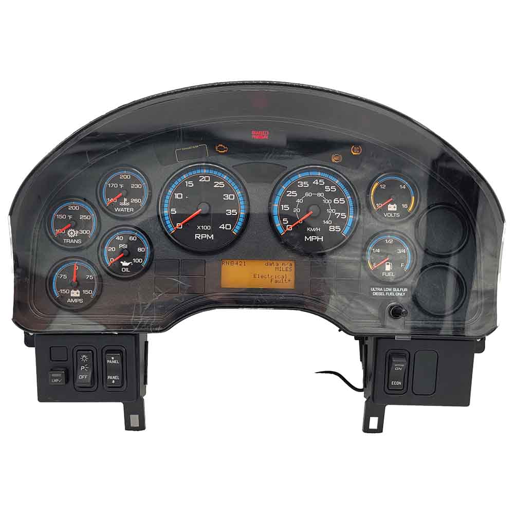 2010-2022 INTERNATIONAL 4300 USED INSTRUMENT CLUSTER PART #3868859C92 6J B5 34 front2010 2016 INTERNATIONAL 4300 Instrument Cluster